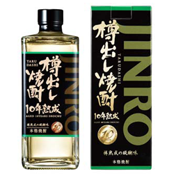 JINRO樽出し焼酎 10年熟成