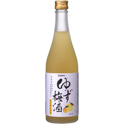 ゆず梅酒 500ml 瓶詰