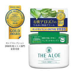 THE ALOE うるおい保湿クリーム